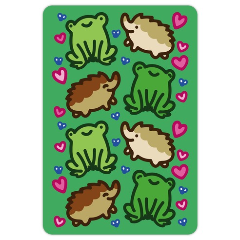 Frogs and Hogs  Die Cut Sticker