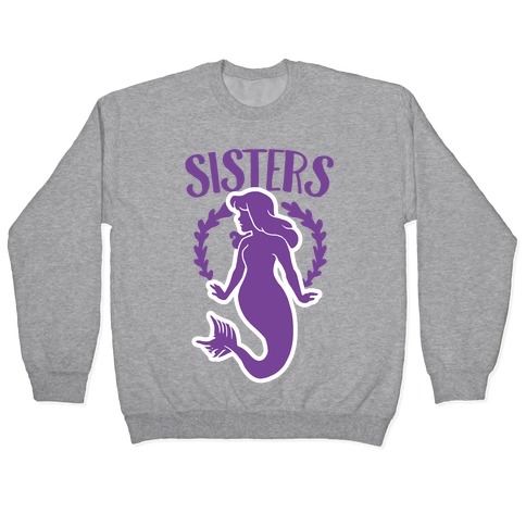 Mermaid Sisters (Purple) Pullover