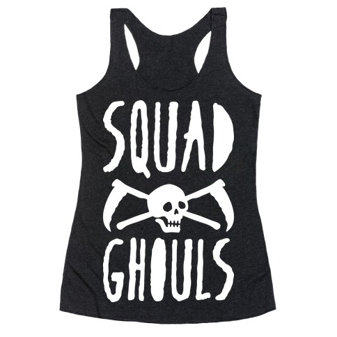 Squad Ghouls (White) Racerback Tank Top