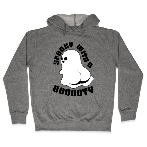 Spooky With A Booooty Ghost Hooded Sweatshirt