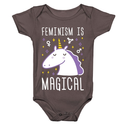 Feminism Is Magical Baby One-Piece