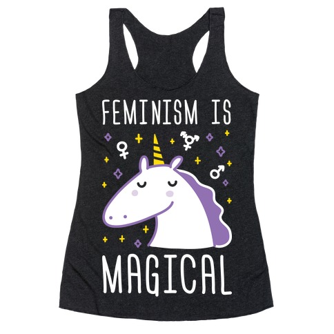 Feminism Is Magical Racerback Tank Top
