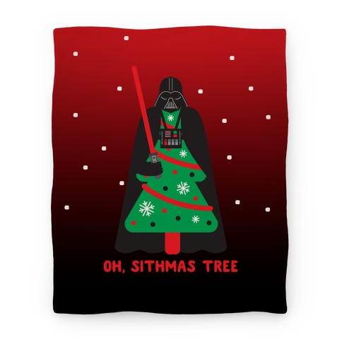 Oh, Sithmas Tree Blanket