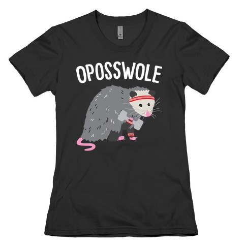 Oposswole Opossum Womens T-Shirt