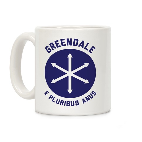 Greendale E Pluribus Anus Coffee Mug