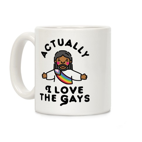 Ah, Men Gay Jesus Mug Coffee Mugs | LookHUMAN