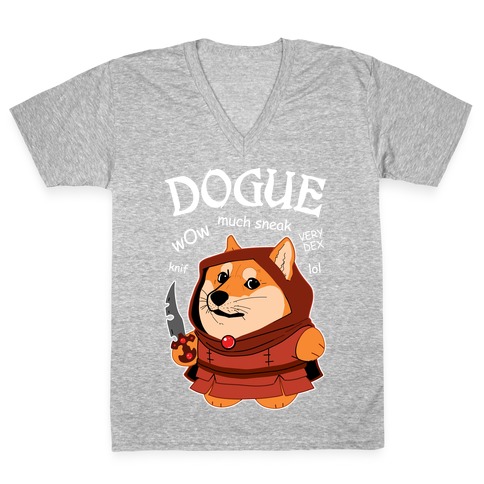Dogue V-Neck Tee Shirt