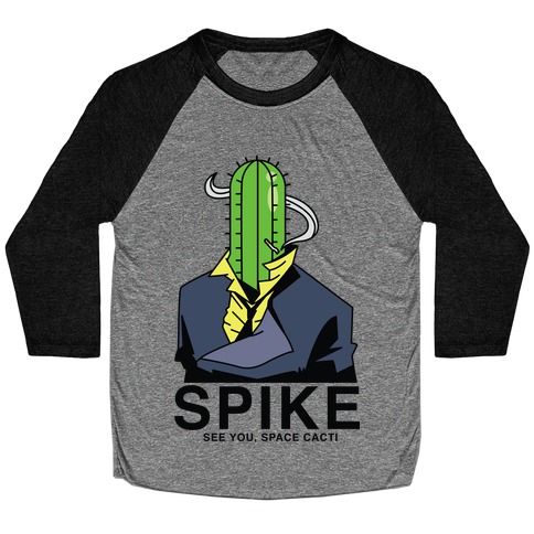 Spike Cactus Cowboy Bebop Baseball Tee