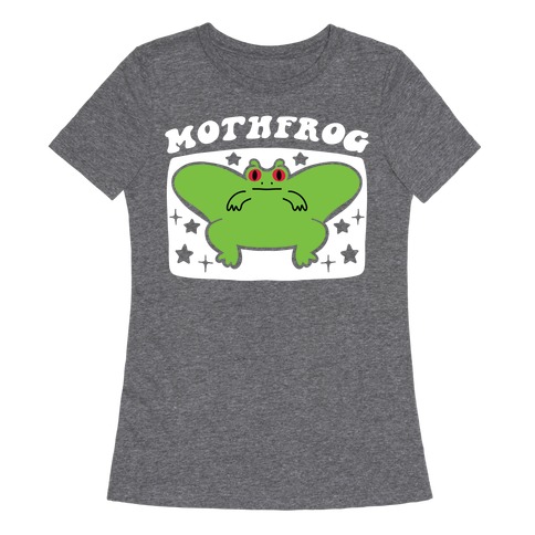 Moth Frog Womens T-Shirt