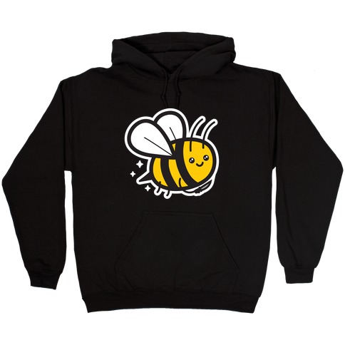 Bee With Knife Hooded Sweatshirt