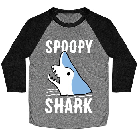 Spoopy Shark - Goblin Shark Baseball Tee