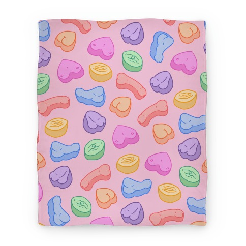 Candy Parts (NSFW Valentine) Blanket