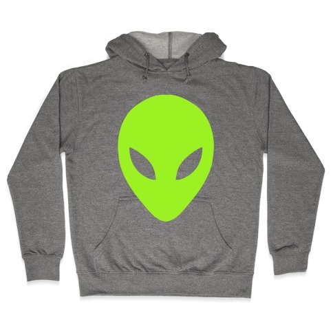 Alien Head Hooded Sweatshirt