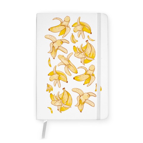 Banana penis pattern Notebook