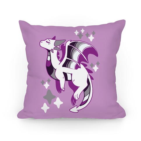 Ace Pride Dragon Pillow