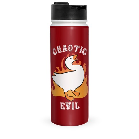 Goose of Chaotic Evil Travel Mug