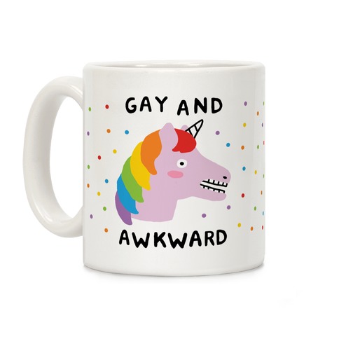 Gay And Awkward Coffee Mug