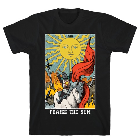 Praise The Sun Tarot Card T-Shirt