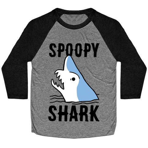 Spoopy Shark - Goblin Shark Baseball Tee