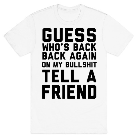 guess who t shirt