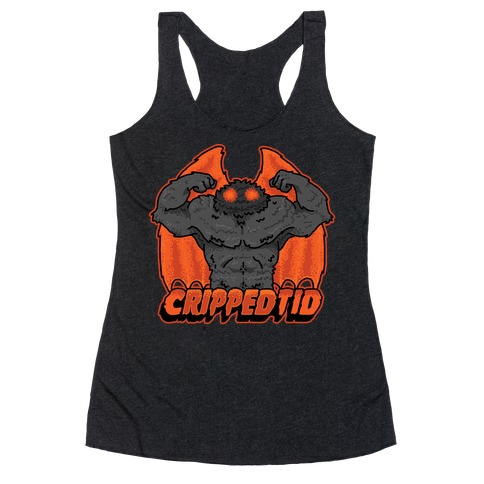 C-RIPPED-tid (Ripped Cryptid) Racerback Tank Top
