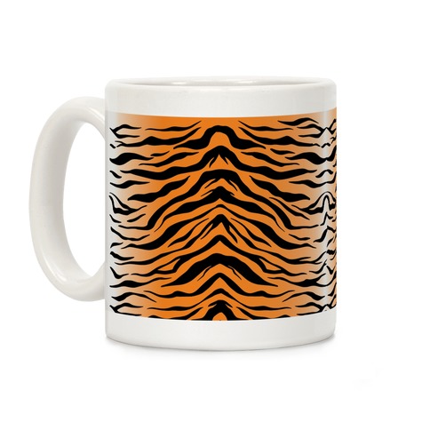 Tiger Stripe Pattern Coffee Mug