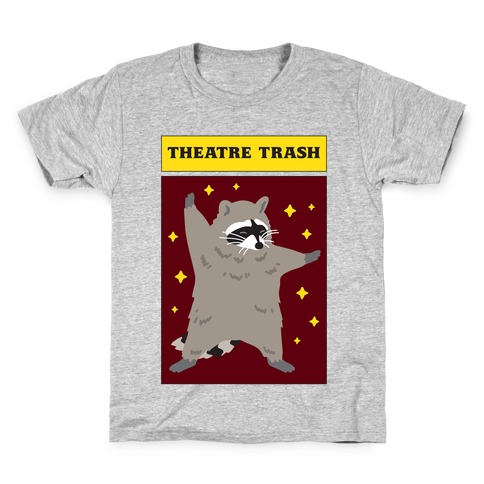 Theatre Trash Raccoon Kids T-Shirt