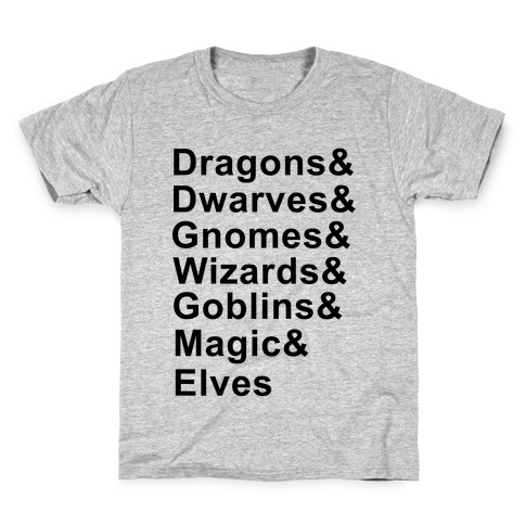 Fantasy List Kids T-Shirt