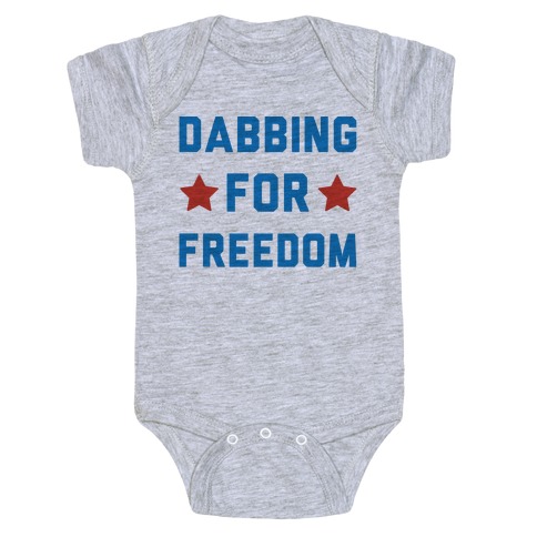 Dabbing For Freedom  Baby One-Piece