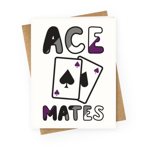 Ace Mates Greeting Card