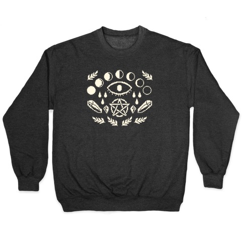 Occult Pixel Pattern Pullover