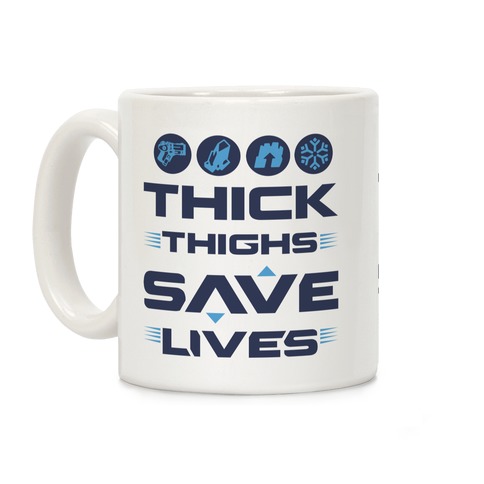 Thick Thighs Mei Coffee Mug