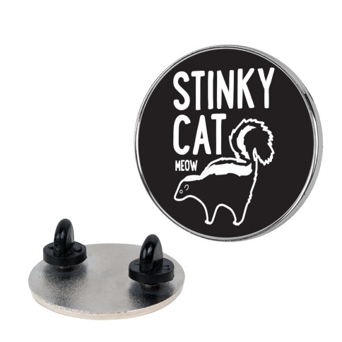 Stinky Cat Skunk Pin