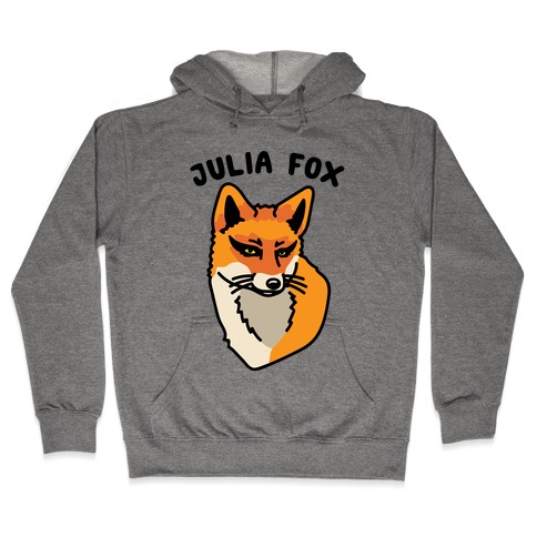 Julia Fox Parody Hooded Sweatshirt