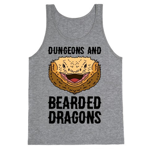 Dungeons And Bearded Dragons Tank Top