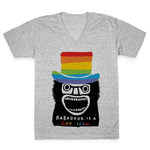 Babadook Is A Gay Icon V-Neck Tee Shirt