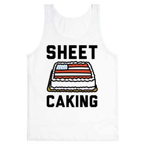 Sheet Caking Tank Top