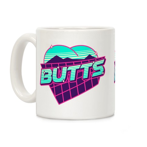 Retro Butts Coffee Mug