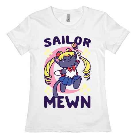 Sailor Mewn Womens T-Shirt