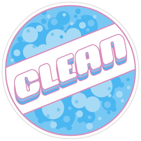 Clean Label Die Cut Sticker