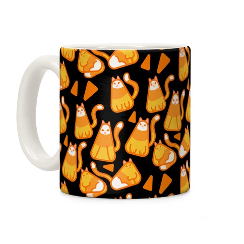Candy Corn Cats Coffee Mug