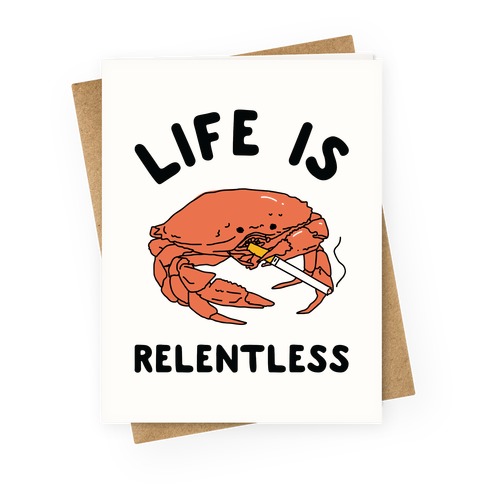 Life Is Relentless (Blob-fish) Pins