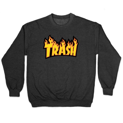 Trash Thrasher Logo Parody Pullover