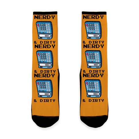 Nerdy & Dirty Sock