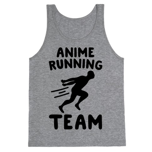 Anime Running Team Tank Top