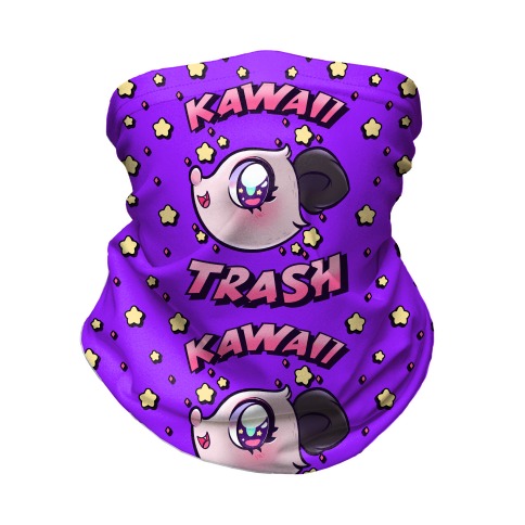 Kawaii Trash Neck Gaiter