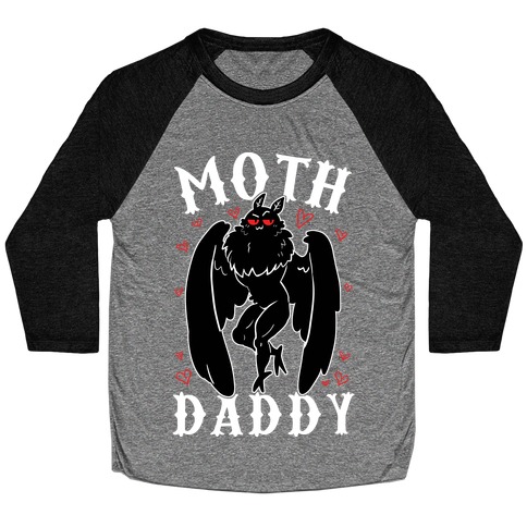 Moth Daddy Baseball Tee