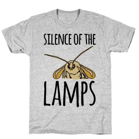 Silence of The Lamps Moth Parody T-Shirt
