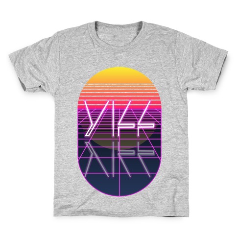Synthwave Yiff Kids T-Shirt