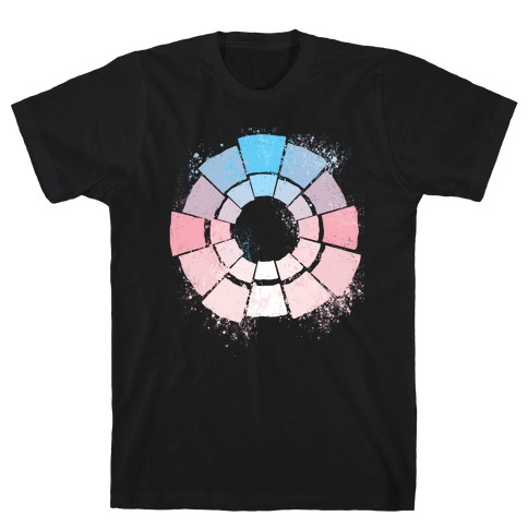 Trans Pride Color Wheel T-Shirt